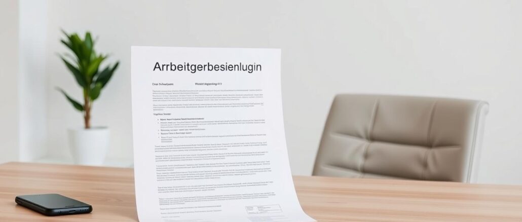Arbeitgeberbescheinigung Arbeitgeberbescheinigung