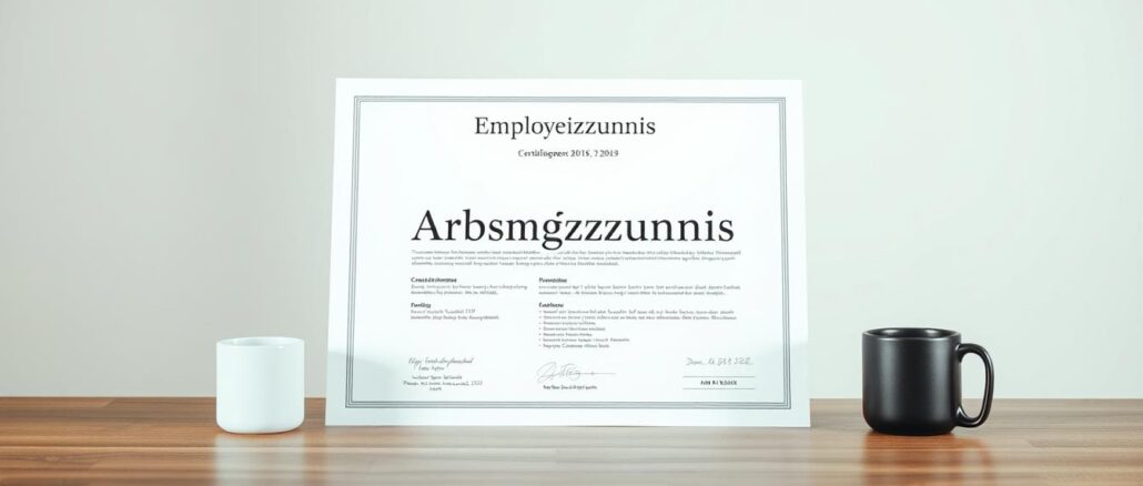 Arbeitszeugnis Arbeitszeugnis