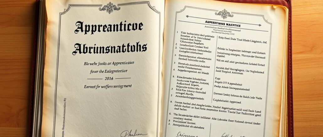 Ausbildungsnachweis Ausbildungsnachweis