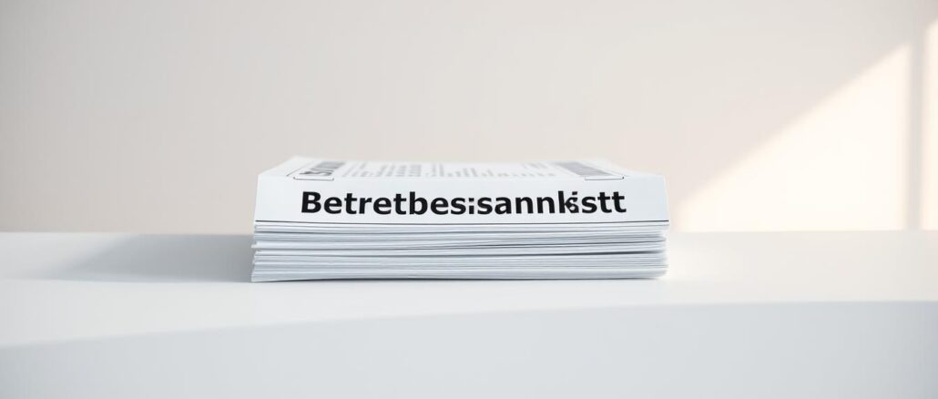 Betriebsanweisung Betriebsanweisung