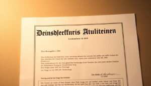 Dienstzeugnis