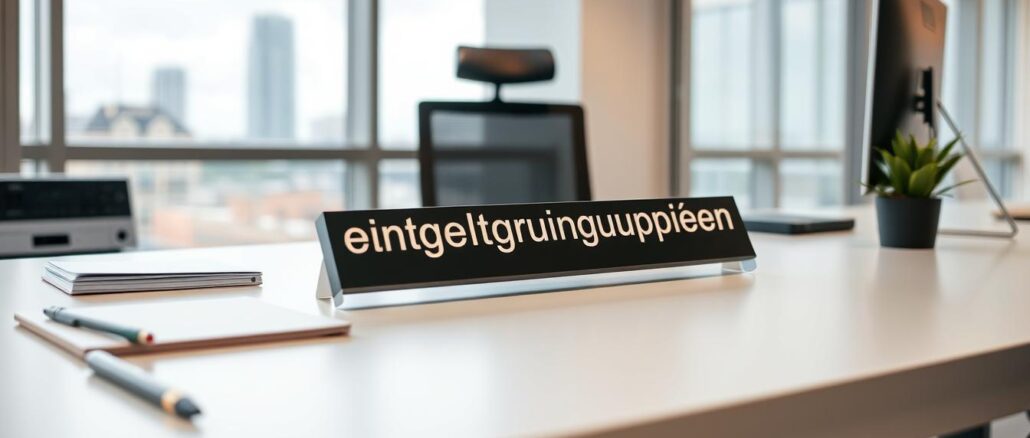 Entgeltgruppeingruppierung Entgeltgruppeingruppierung