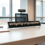 Entgeltgruppeingruppierung