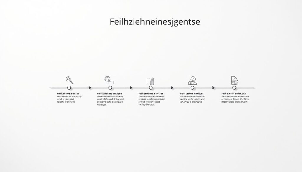 Fehlzeitenanalyse Schritte