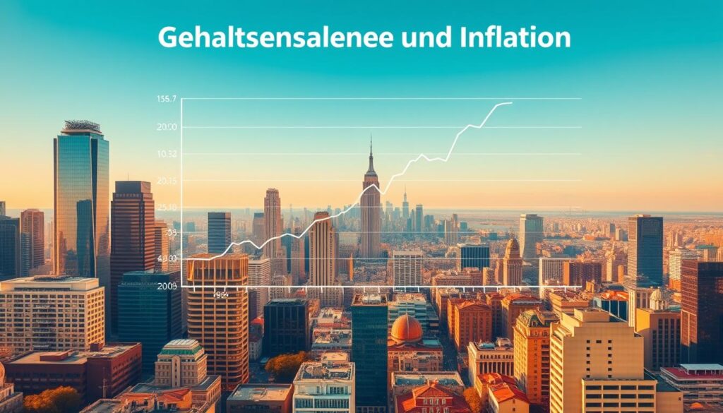 Gehaltsentwicklung und Inflation