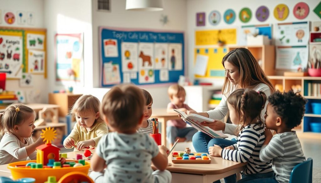 Kinderbetreuung in der Ausbildung