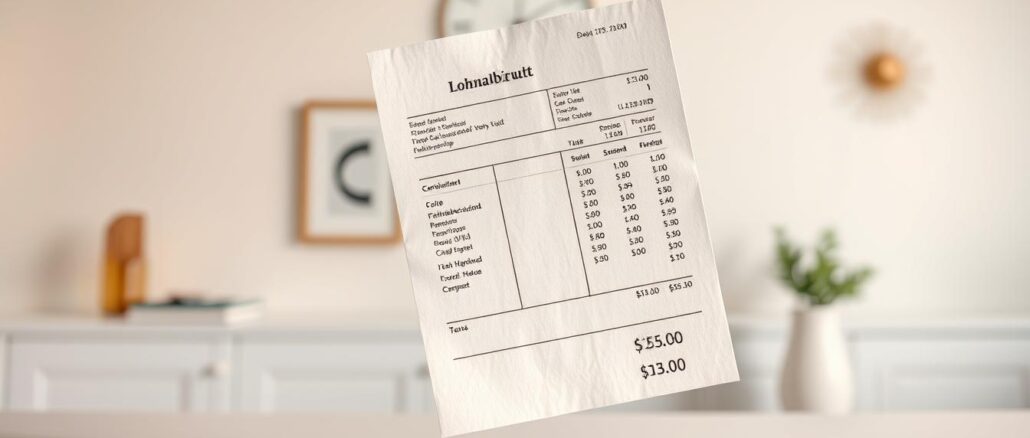 Lohnabrechnung