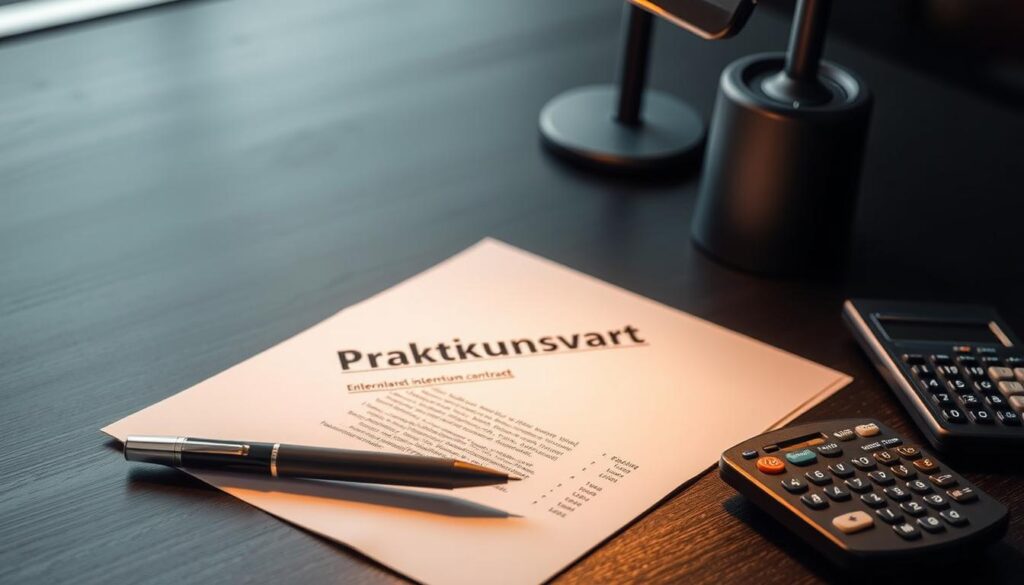 Praktikumsvertrag Inhalte