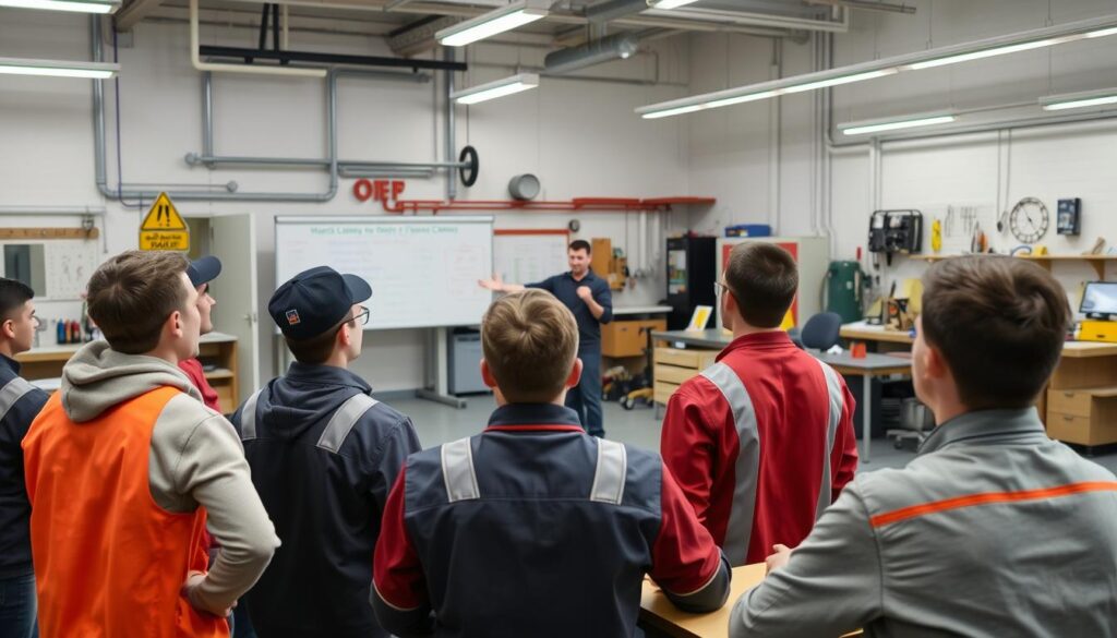 Schutz in der Ausbildung