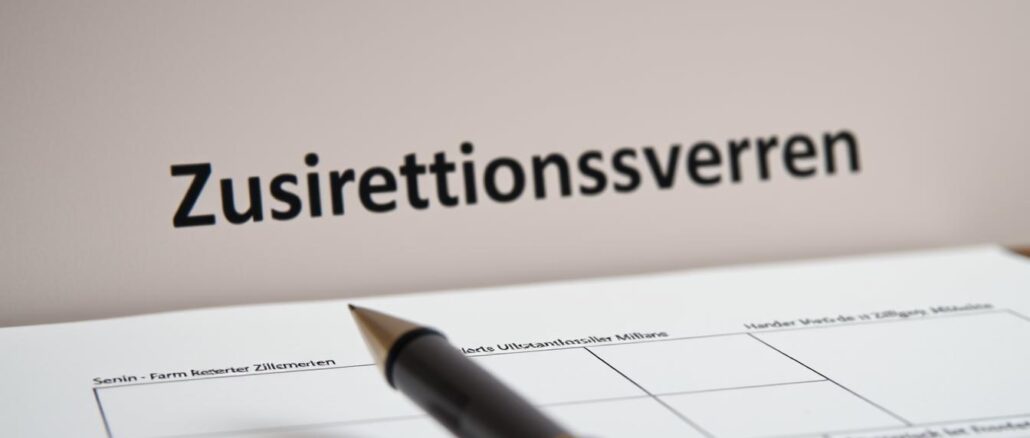 Zustimmungsverfahren Zustimmungsverfahren